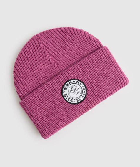 Gymshark Legacy Deep Cuff Beanie Pink | NZ 9FWSLE